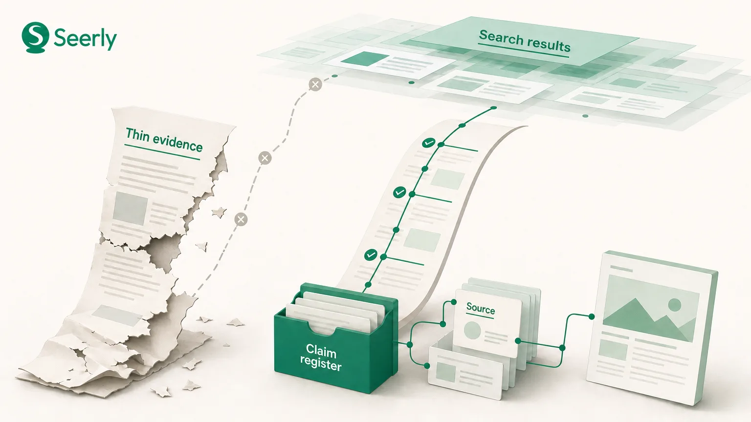 How to detect thin evidence on AI-generated pages before it weakens search positioning