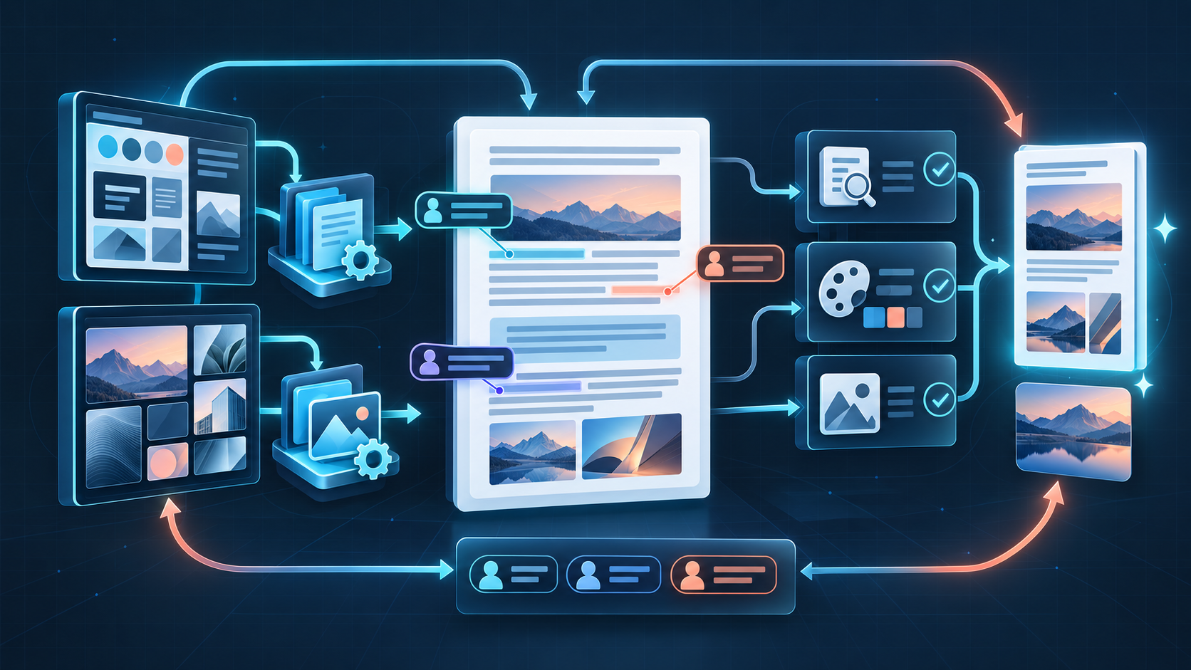 Building Brand-Aware Content Generation: Inline Comments, Images, and Guidelines in One Feedback Loop