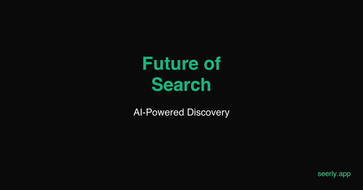 The Future of Search: Why Traditional SEO Is Only Half the Story